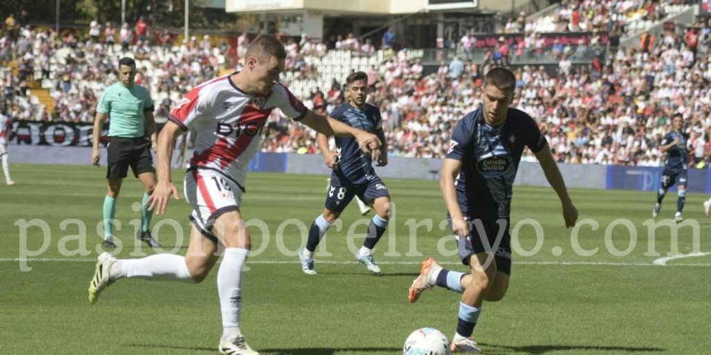 De Frutos, en el Rayo - Celta
