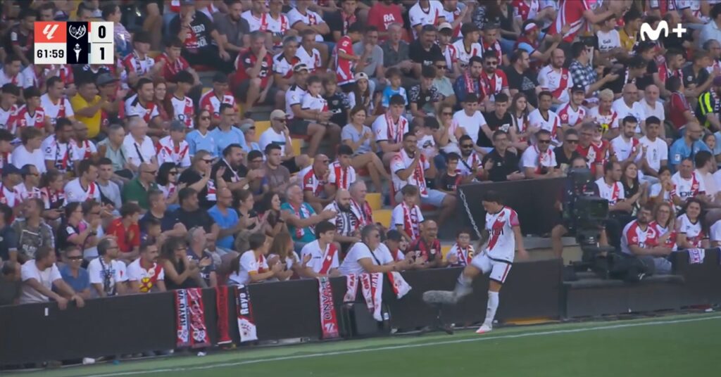 Pacha Espino se cabrea en el Rayo - Celta