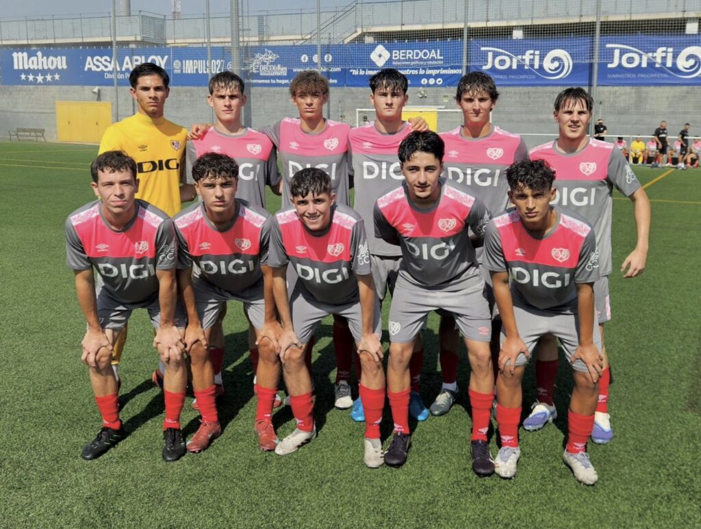Rayo Juvenil A en pretemporada 25/26