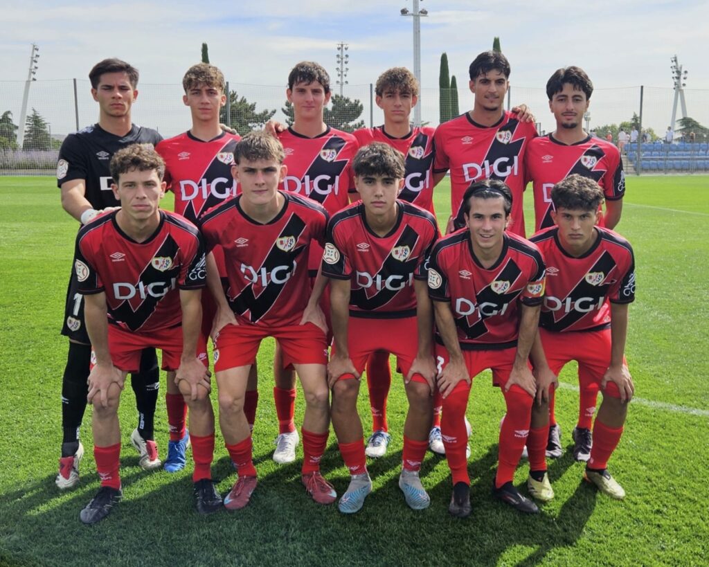 11 titular del Rayo Juvenil contra el Real Madrid Juvenil