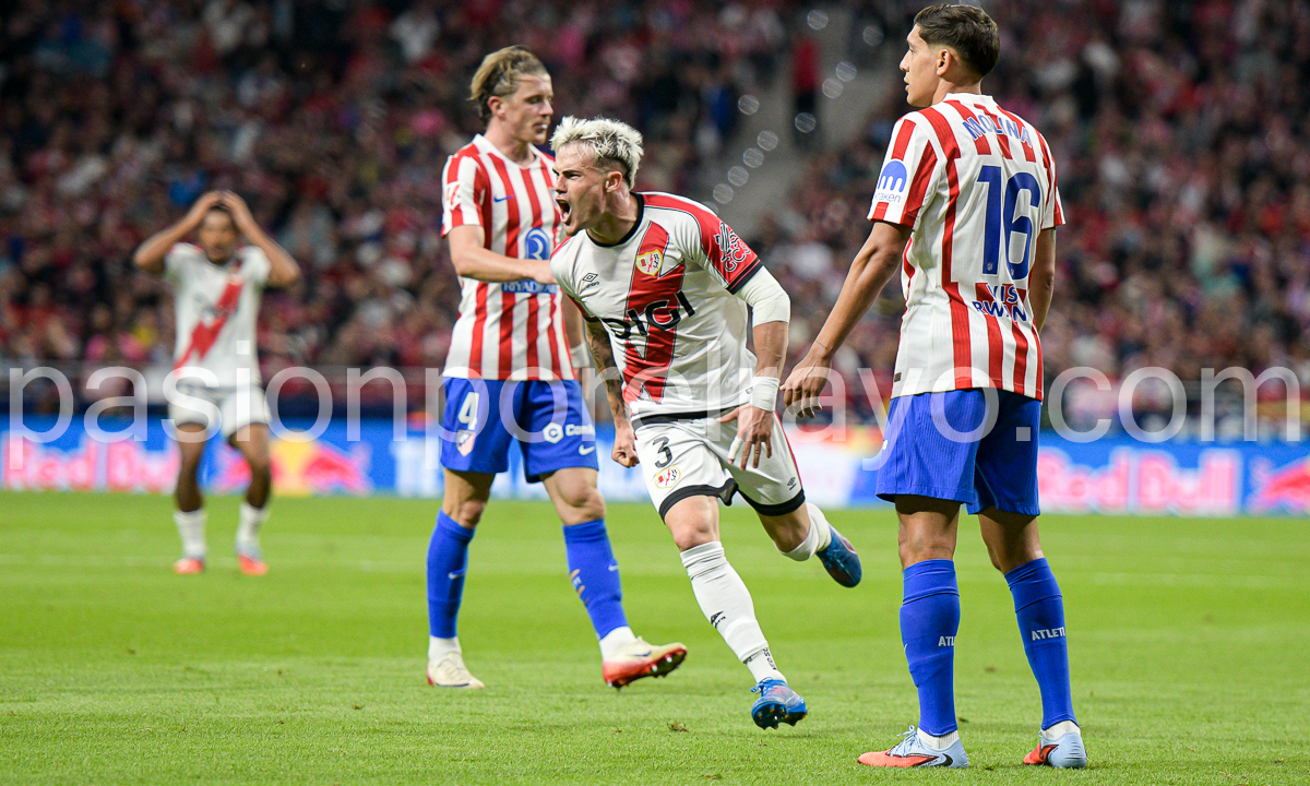 Pep Chavarría, tras el Atlético 3-2 Rayo: «Hemos hecho méritos para sacar algo de aquí»