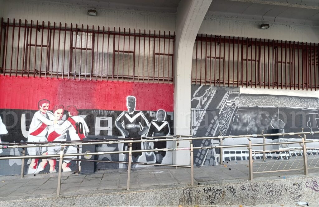 El estadio de Vallecas presume de nuevo de murales 3 Estadio de Vallecas (c) Pasión por el Rayo
