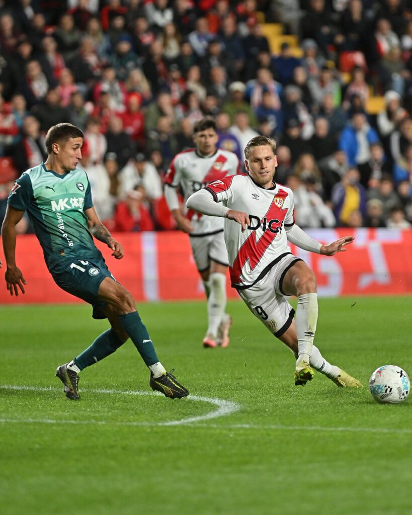 Alemao, en el Rayo Vallecano - Alavés (c) Rayo Vallecano