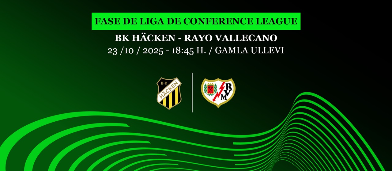 Pasión por el Rayo Radio retransmitirá el Hacken – Rayo Vallecano desde Gotemburgo