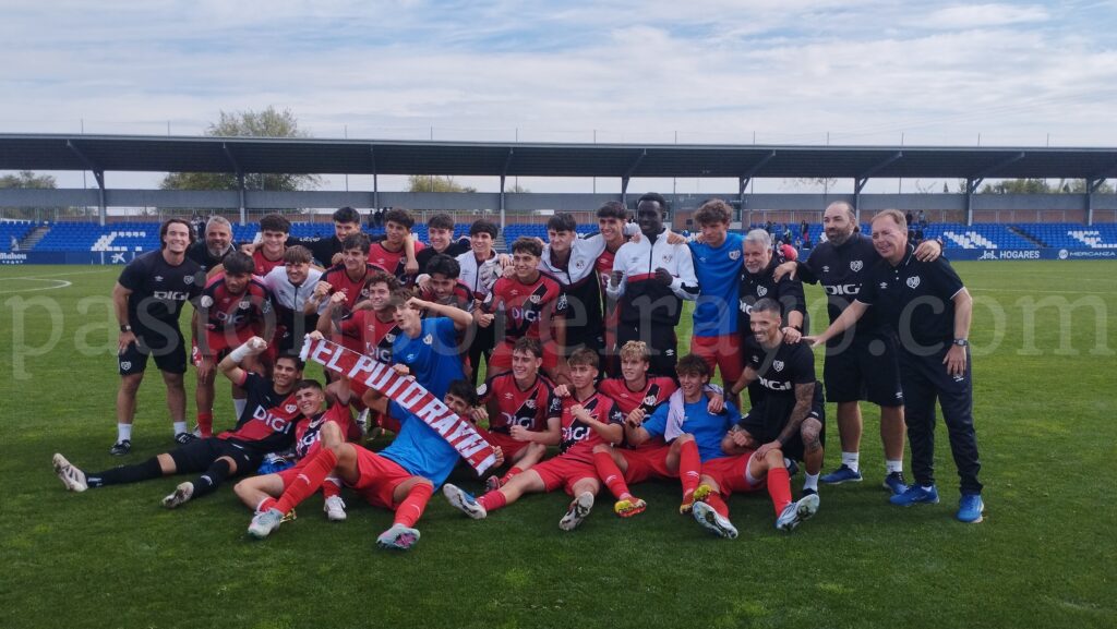 Foto del Rayo Juvenil división de honor contra el Leganés (c) Pasión por el Rayo