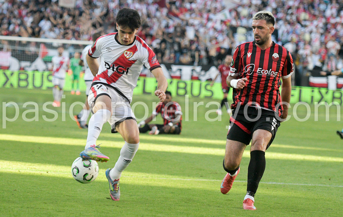 Fran Pérez, tras el Rayo 2-0 Shkendija: «Yo también creo que hay que ir a ganar la Conference»