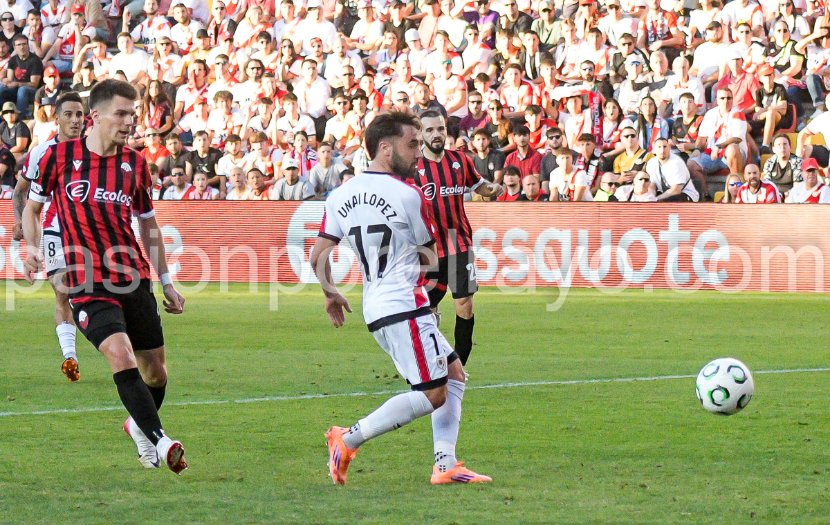 Unai López, tras el Rayo 2-0 Shkendija: «Nuestra mentalidad es ganarla»