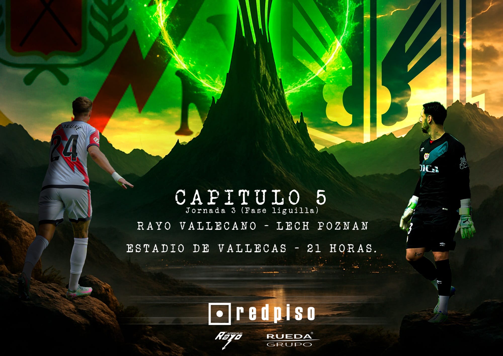 Rayo Vallecano – Lech Poznan, EN DIRECTO en Pasión por el Rayo Radio