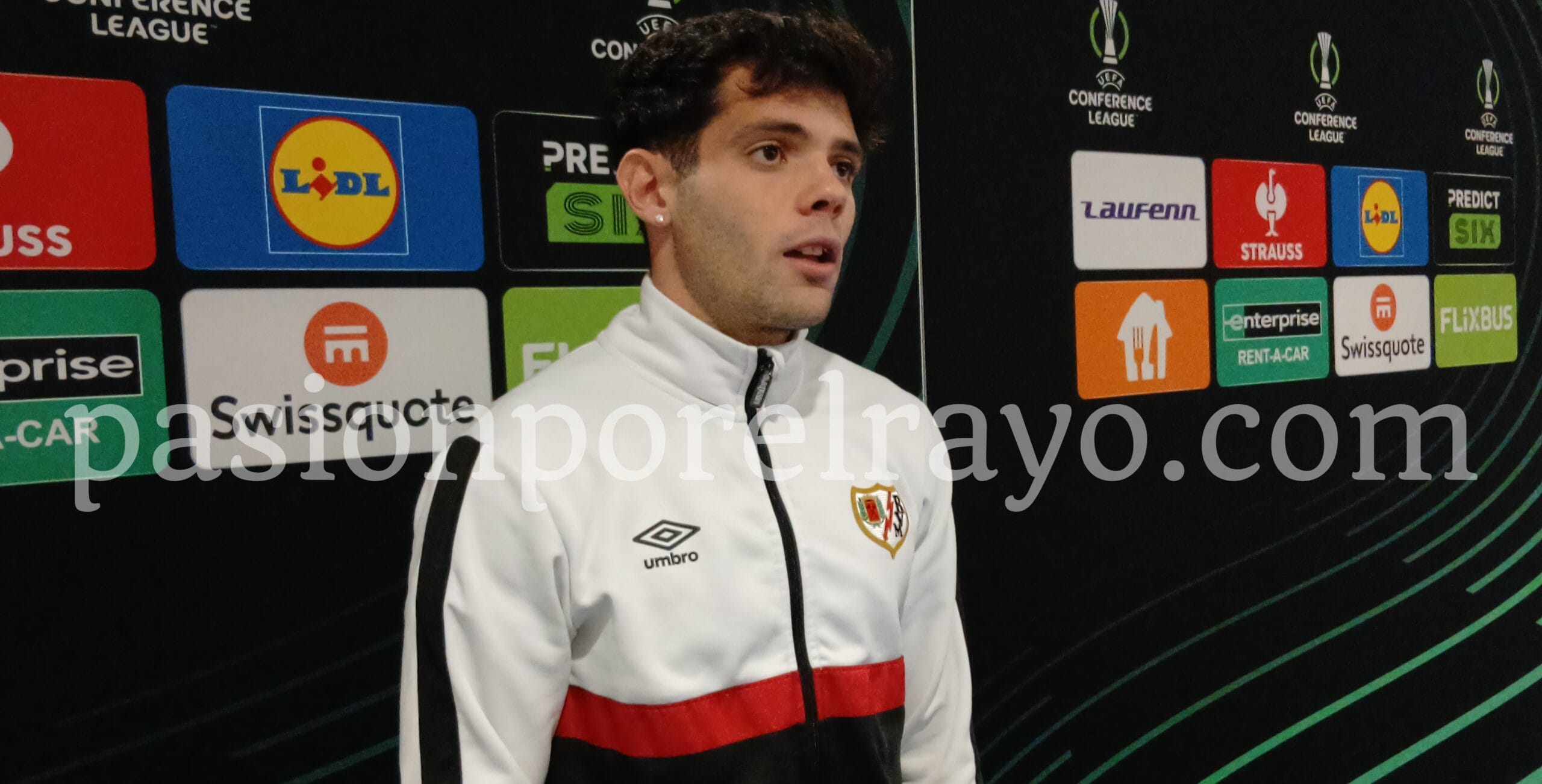 Fran Pérez, tras el Slovan 2-1 Rayo Vallecano: «Hubiera preferido no marcar y ganar»