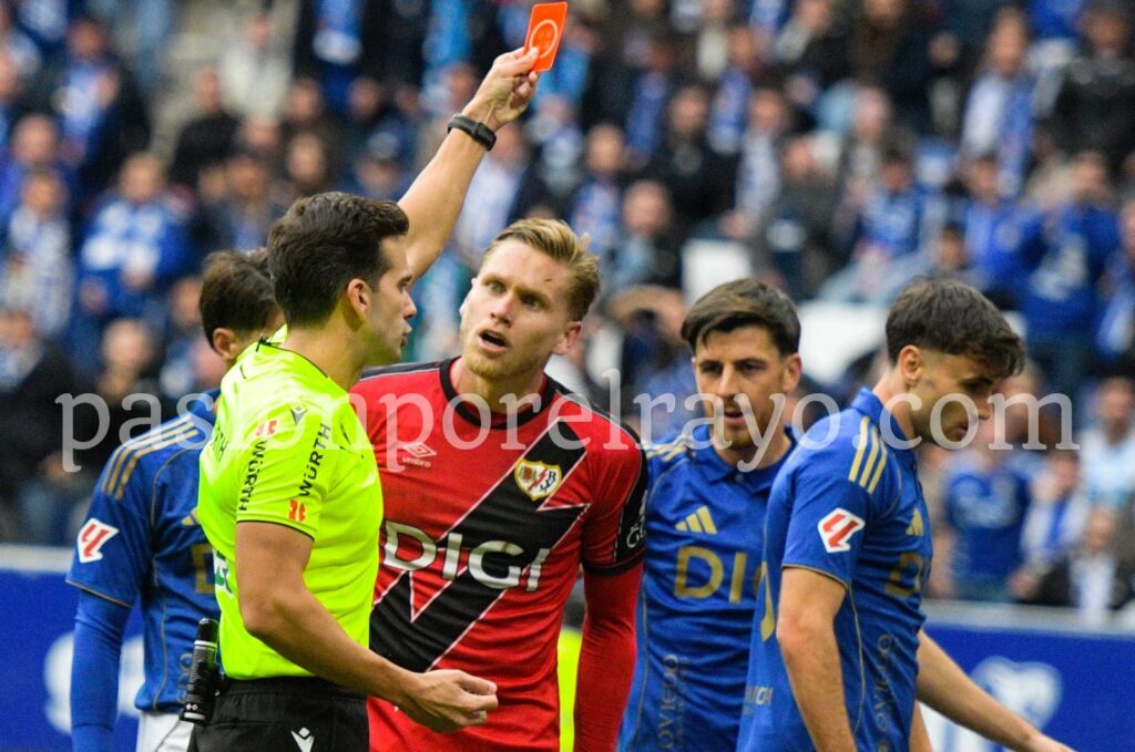 Alemao, en el Oviedo - Rayo Vallecano