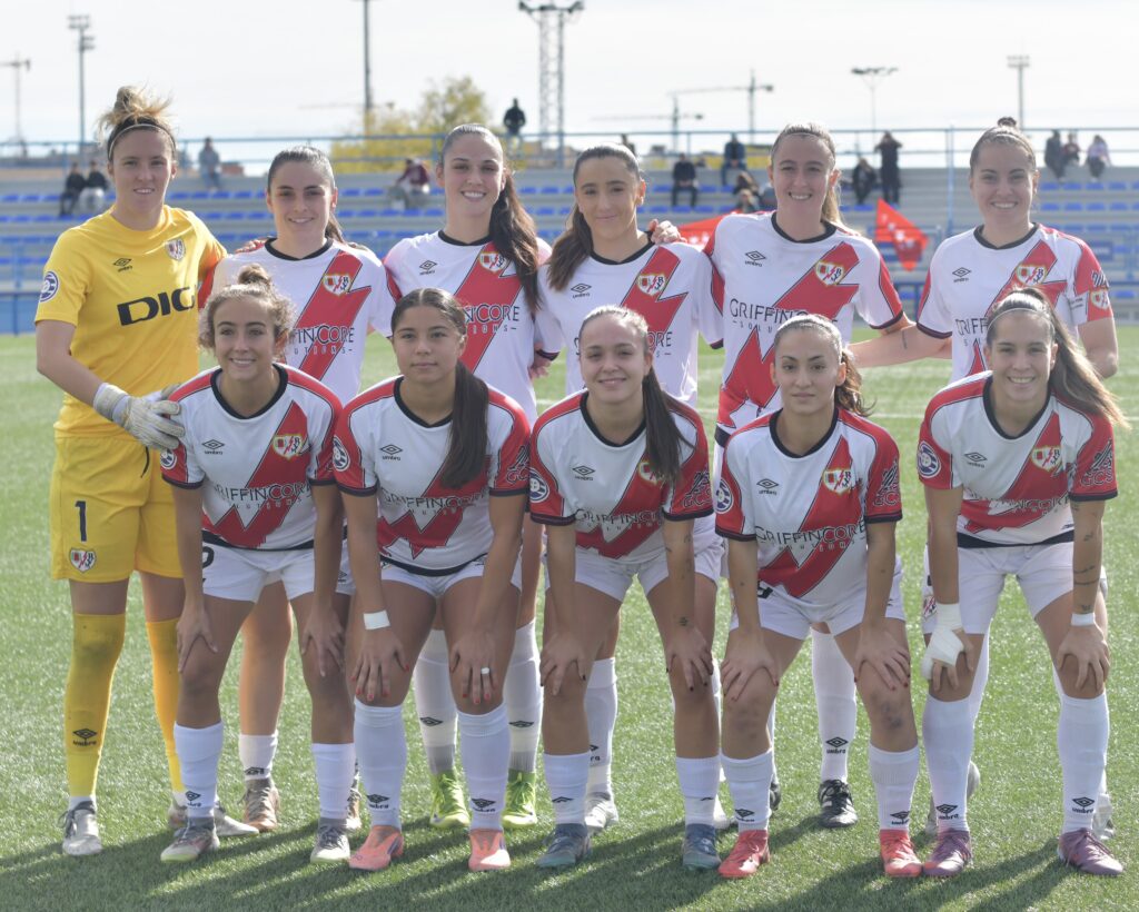11 titular del Rayo Femenino contra el Ona Sant Adriá (c) Rayo Femenino