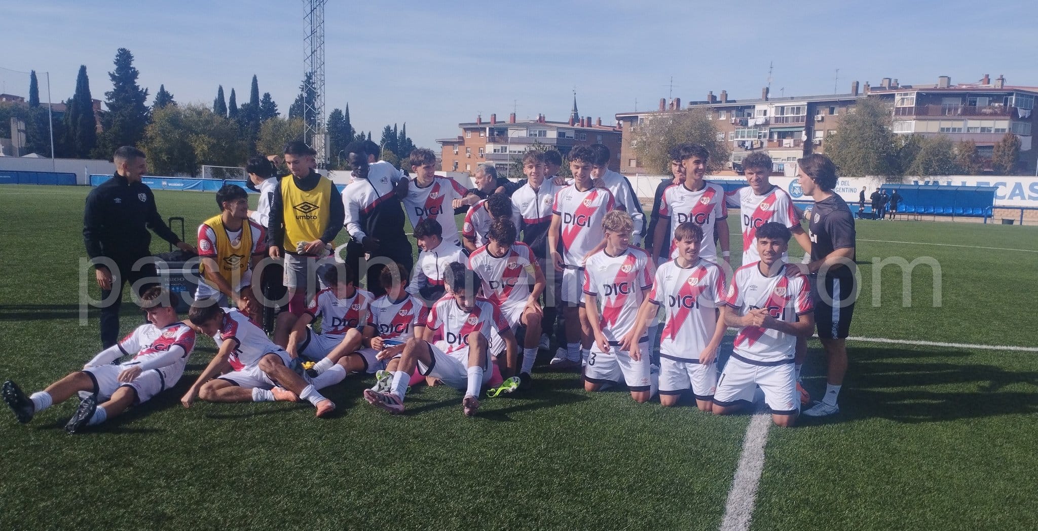 El Rayo Juvenil A remonta (2-3) al Getafe y se coloca segundo