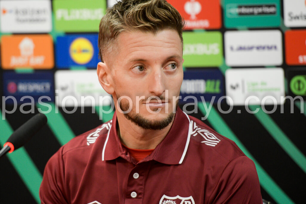 Iván Balliu, en la previa del Rayo - Lech Poznan