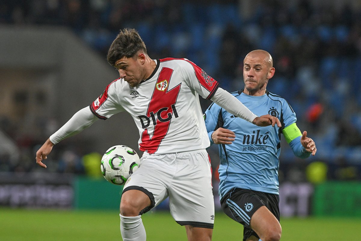 Slovan Bratislava 2-1 Rayo Vallecano: Derrotados en 3 minutos