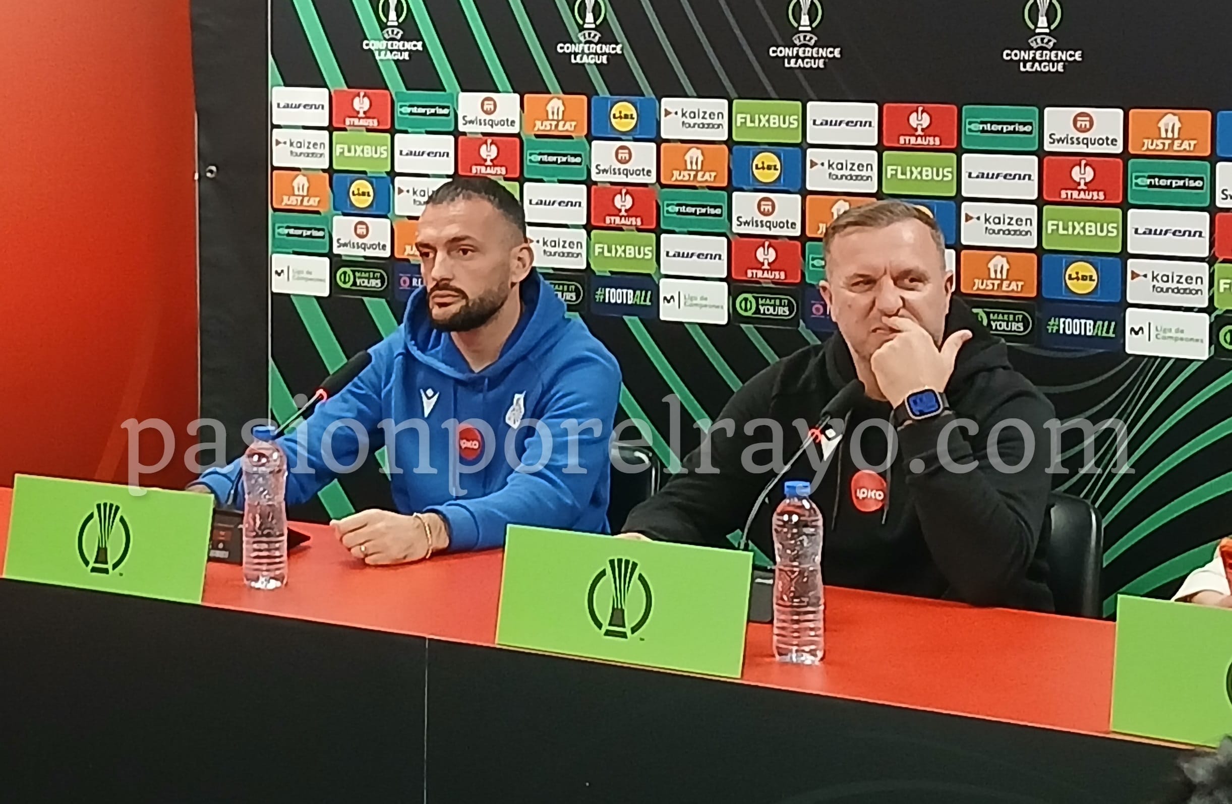 Zekirija Ramadani y Besnik Krasniqi, en la previa del Rayo – Drita: «Lo vamos a dar todo»