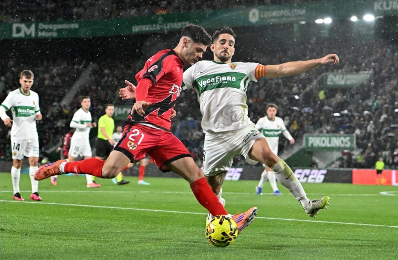 El Rayo Vallecano cierra 2025 en Liga con 7 partidos sin ganar