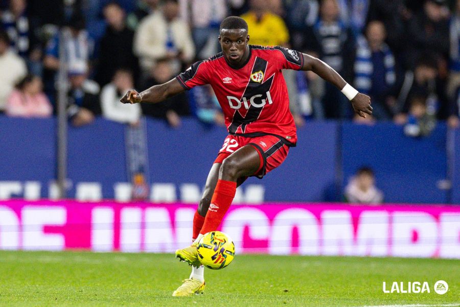 Nobel Mendy, en el Espanyol - Rayo