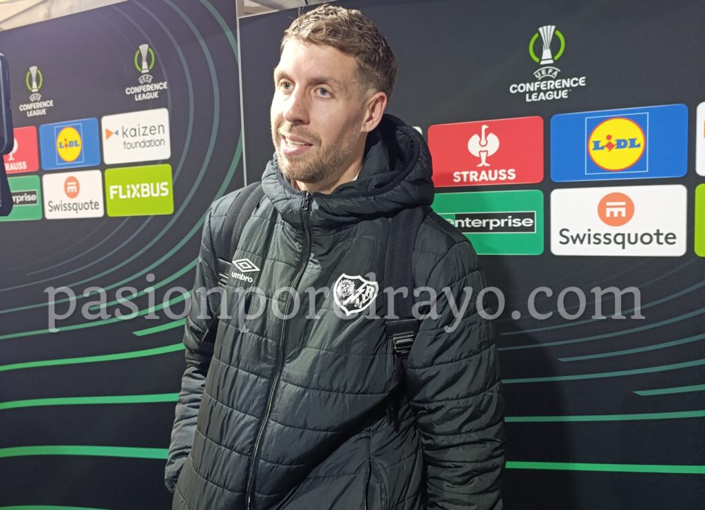 Lejeune, tras el Rayo 3-0 Drita (c) Pasión por el Rayo