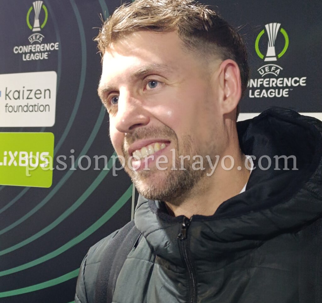 Lejeune, tras el Rayo 3-0 Drita (c) Pasión por el Rayo