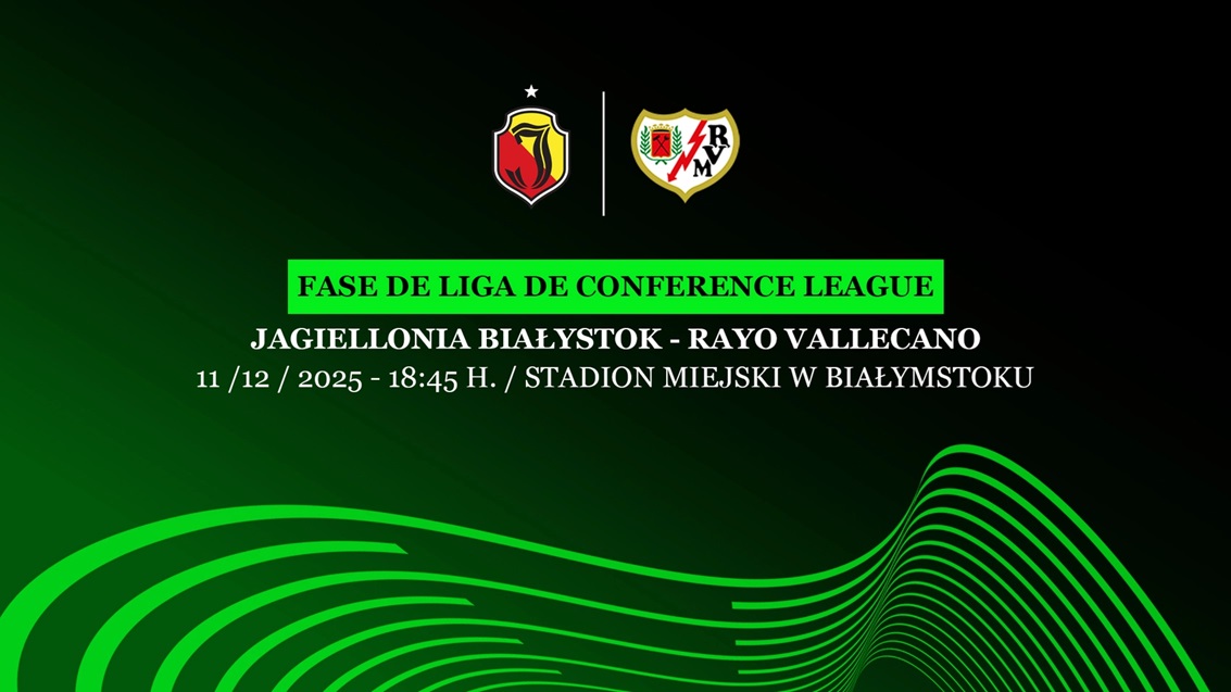 Árbitros del Jagiellonia – Rayo Vallecano (jornada 5)
