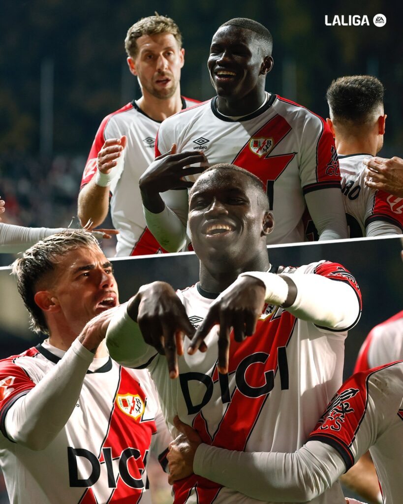 Mendy, tras su gol en el Rayo - Valencia