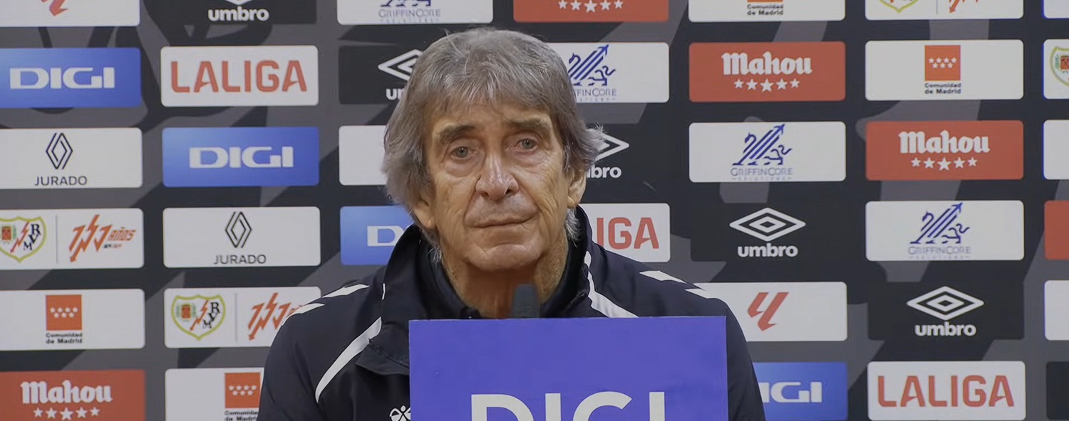 Pellegrini tras el Rayo 0-0 Betis: «Cuando no se puede ganar, la aplicación defensiva es muy importante»