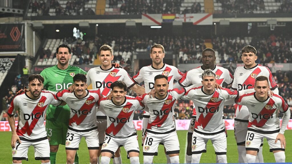 Alineación titular Rayo - Valencia