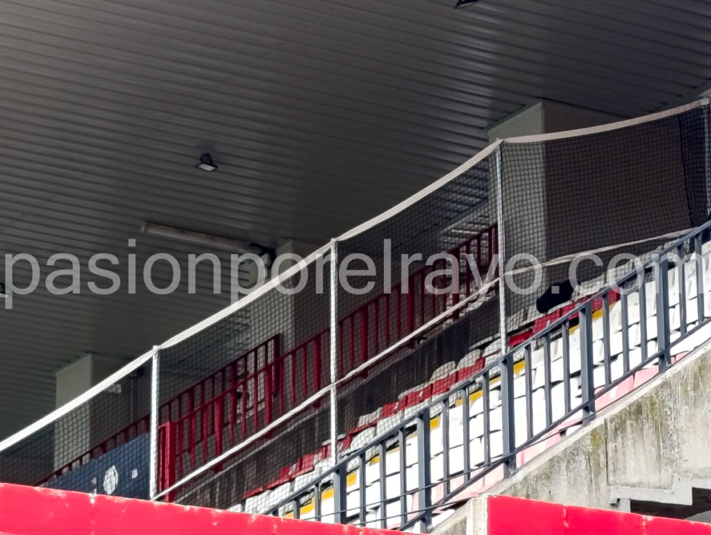 grada visitante rayo vallecano