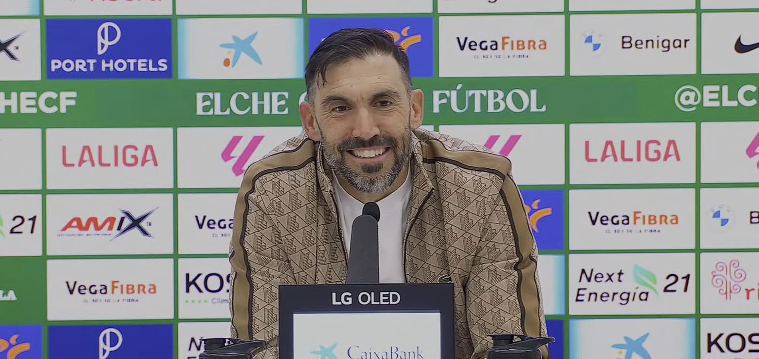 Eder Sarabia tras el Elche 4-0 Rayo: «Ellos han tenido dos o tres para haber empatado»