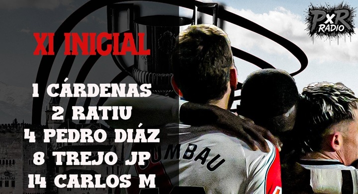 Alineación del Rayo Vallecano en Granada