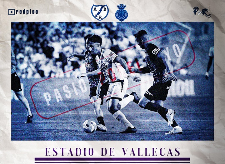 Cartel Rayo Vallecano - Mallorca