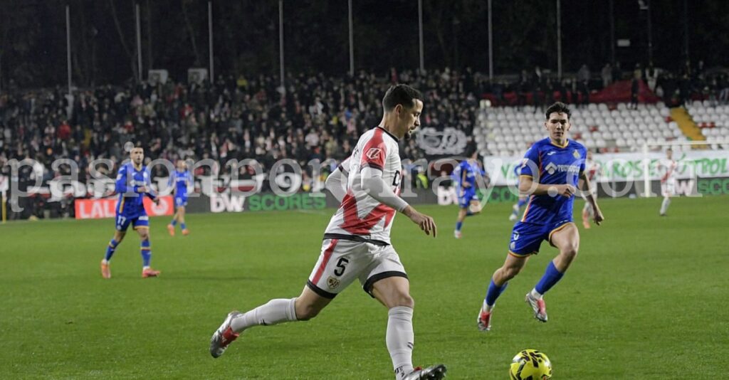 Rayo Vallecano 1-1 Getafe: La franja sigue en 2025 8 Luiz Felipe, en el Rayo Vallecano - Getafe (c) Pasión por el Rayo