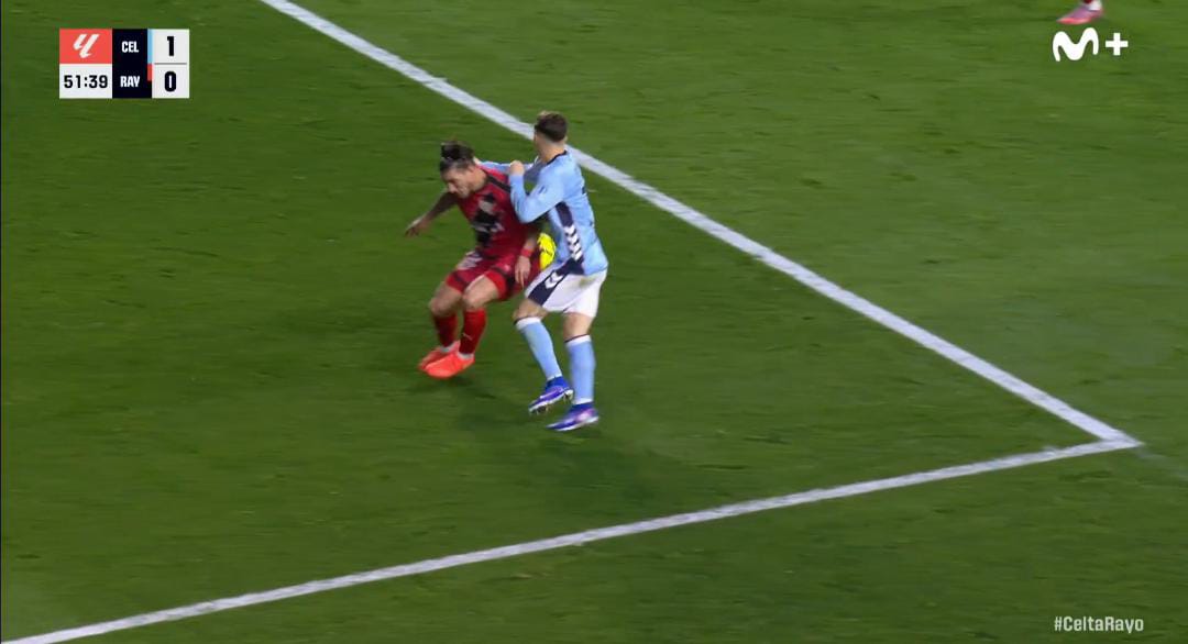 El CTA considera que no hubo penalti del Pacha y que el VAR debió intervenir