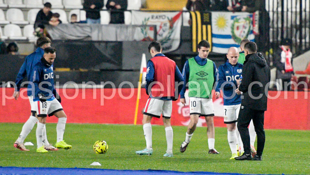 calentamiento rayo vallecano