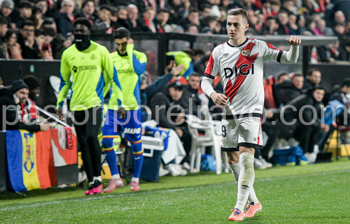 Jorge de Frutos logra su quinto gol en Liga en el Rayo – Getafe