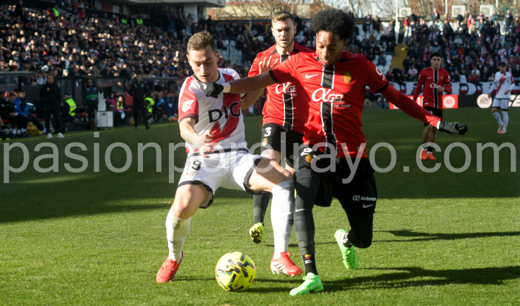 De Frutos, en el Rayo Vallecano - Mallorca