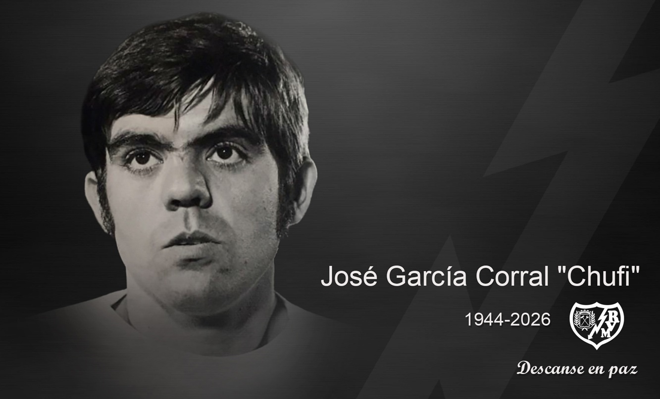 Muere José García Corral ‘Chufi’, ex jugador y ex entrenador del Rayo Vallecano
