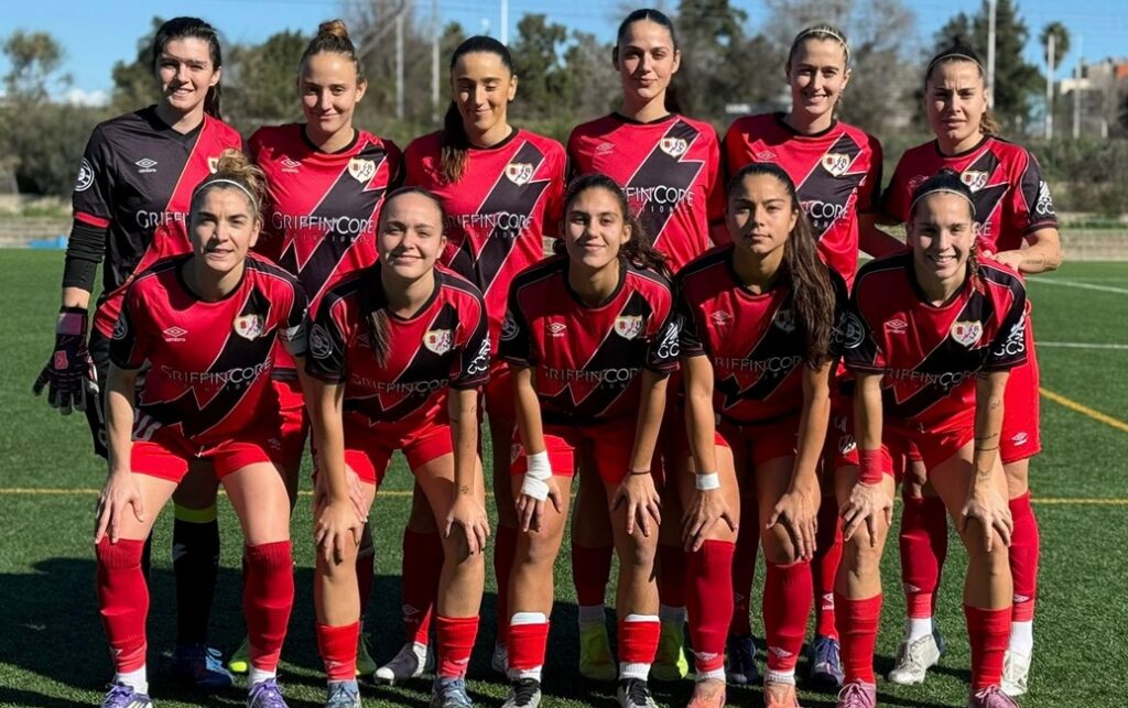 Alineación titular del Rayo Femenino contra el Ona B