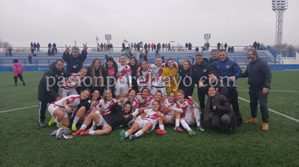 El Rayo Femenino gana al Dínamo Guadalajara (1-0) y sale del descenso 7 Foto del Rayo Femenino - Dínamo Guadalajara