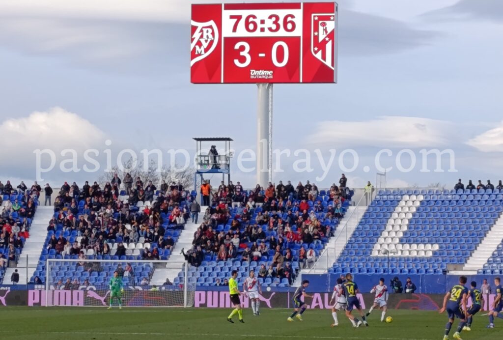Butarque, en el Rayo Vallecano - Leganés