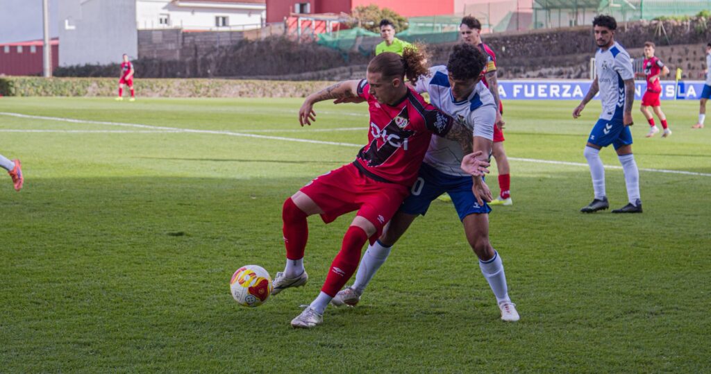Foto del Rayo B contra el Tenerife B