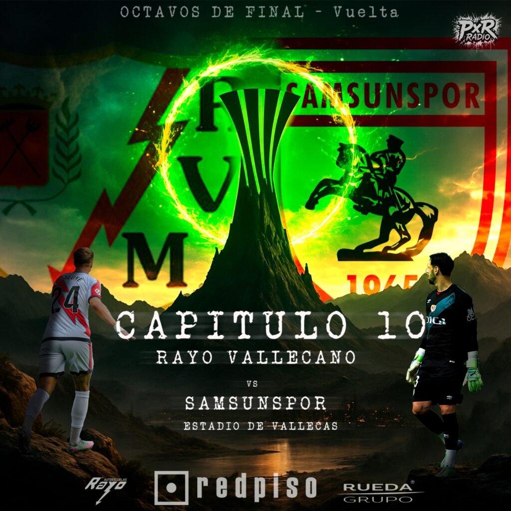 Cartel del Rayo Vallecano - Samsunspor (c) Pasión por el Rayo