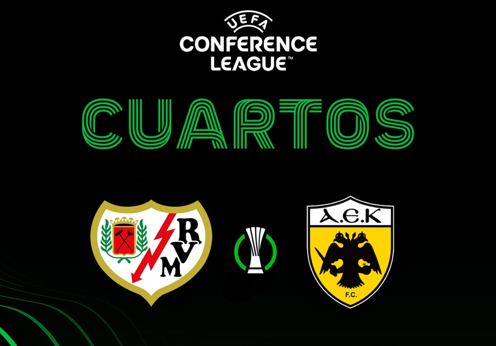 Cartel del Rayo Vallecano - AEK de Atenas