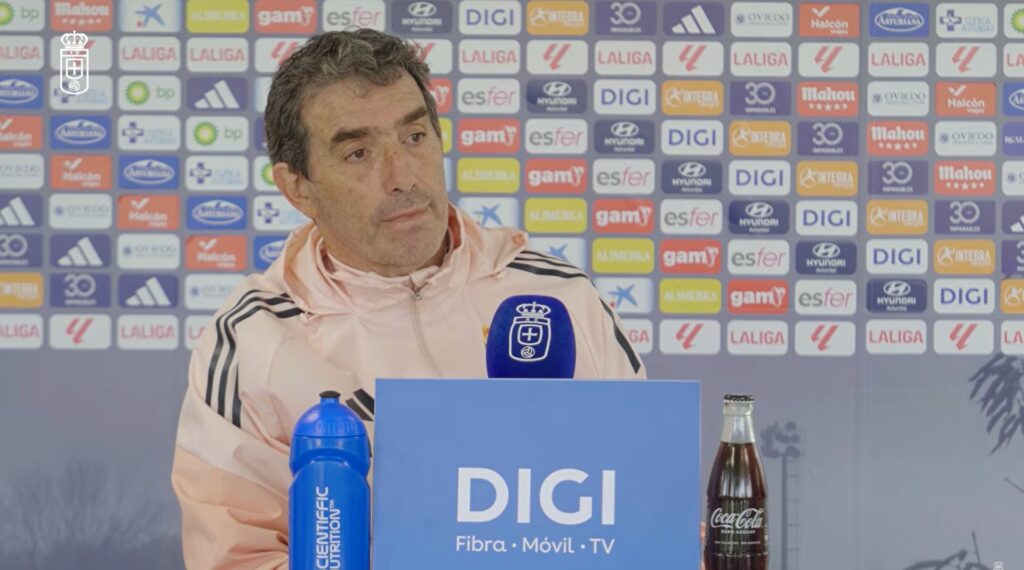 Guillermo Almada, en la previa del Rayo - Oviedo (c) Youtube Oviedo