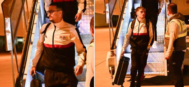 El Rayo Vallecano llega a Samsun