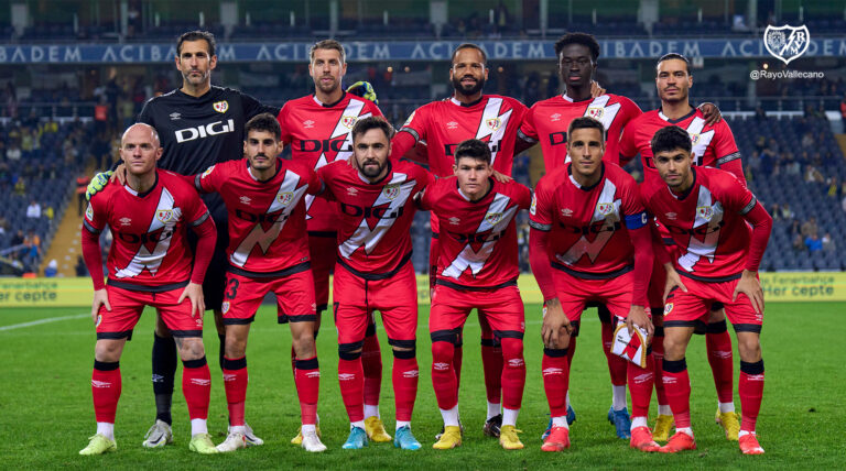 11 titular del Rayo Vallecano contra el Fenerbahce en Turquía