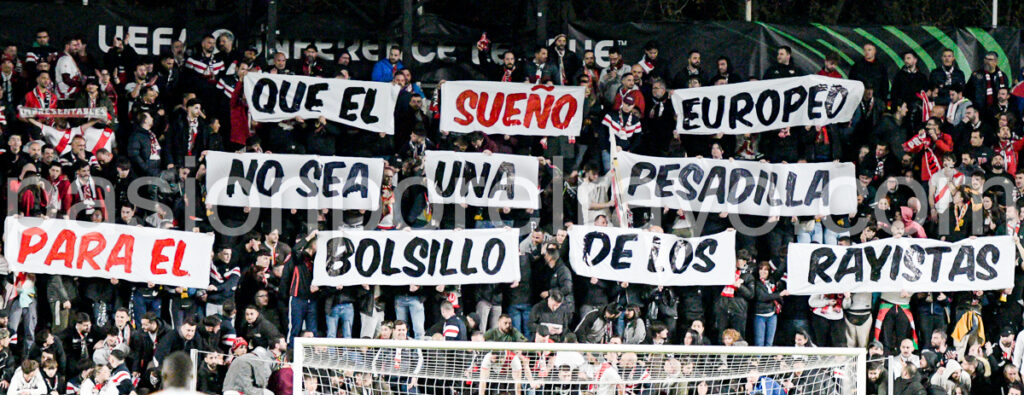 mensaje de la aficion del rayo