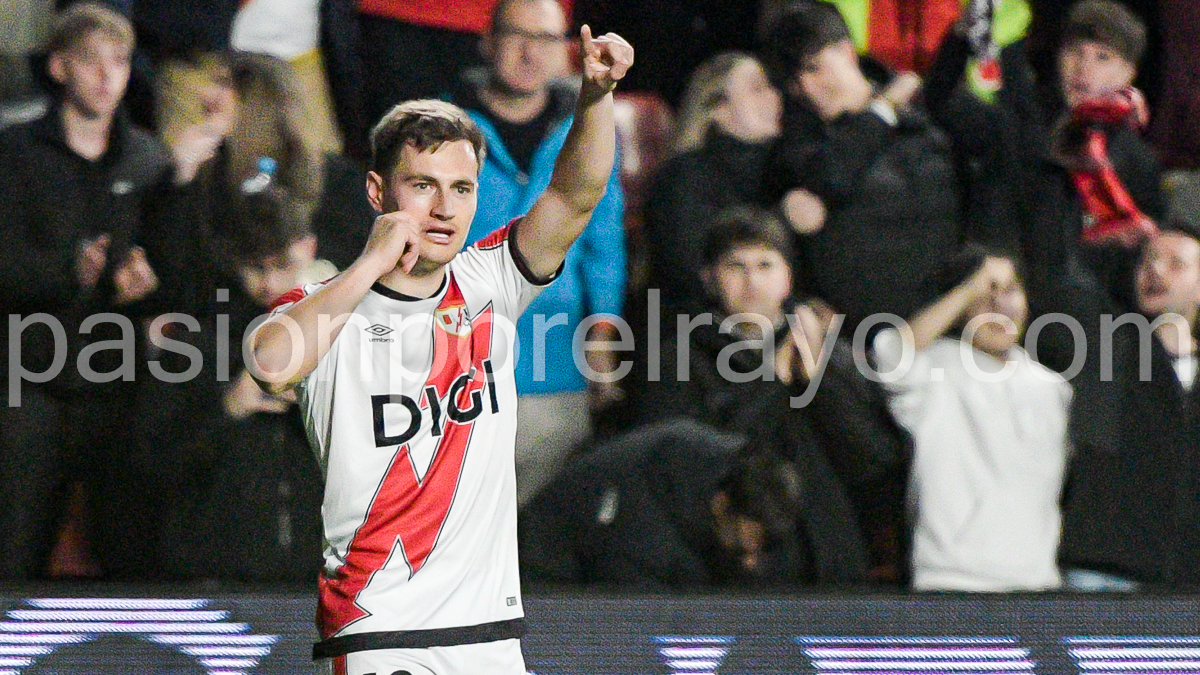 Jorge de Frutos tras el Rayo 3-0 Oviedo: «Tenemos que seguir adelante con esta buena dinámica»