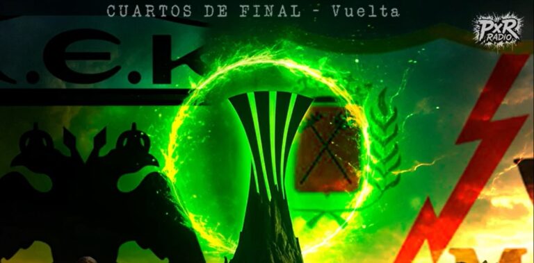 Cartel AEK - Rayo Vallecano (c) Pasión por el Rayo