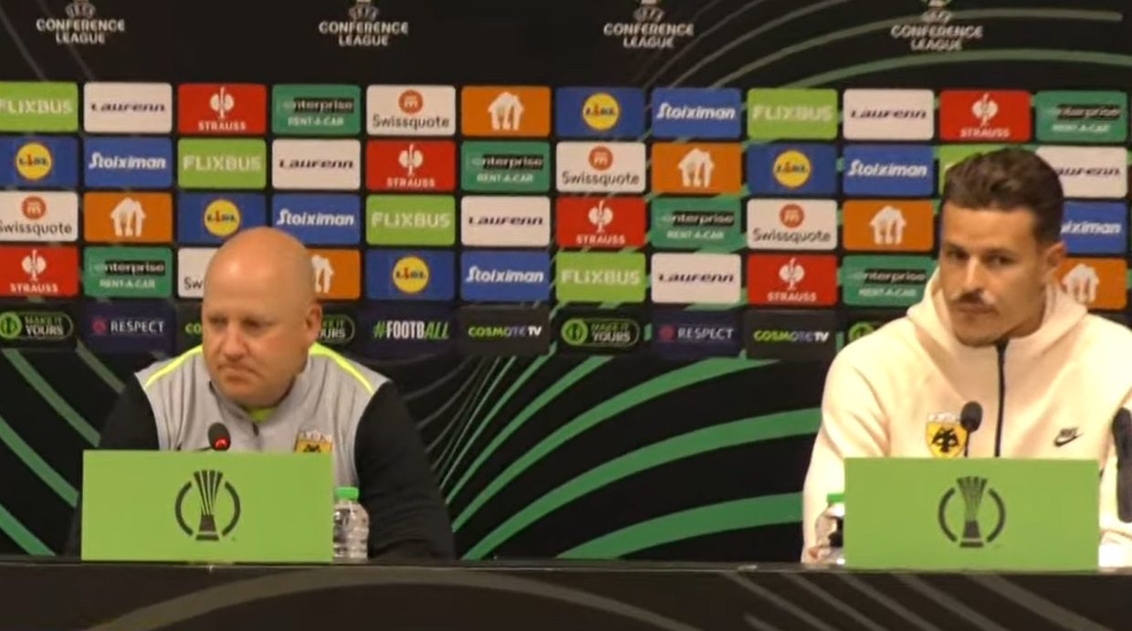 Marko Nikolic y Filipe Relvas (AEK – Rayo): «Si marcamos, el campo se incendiará»